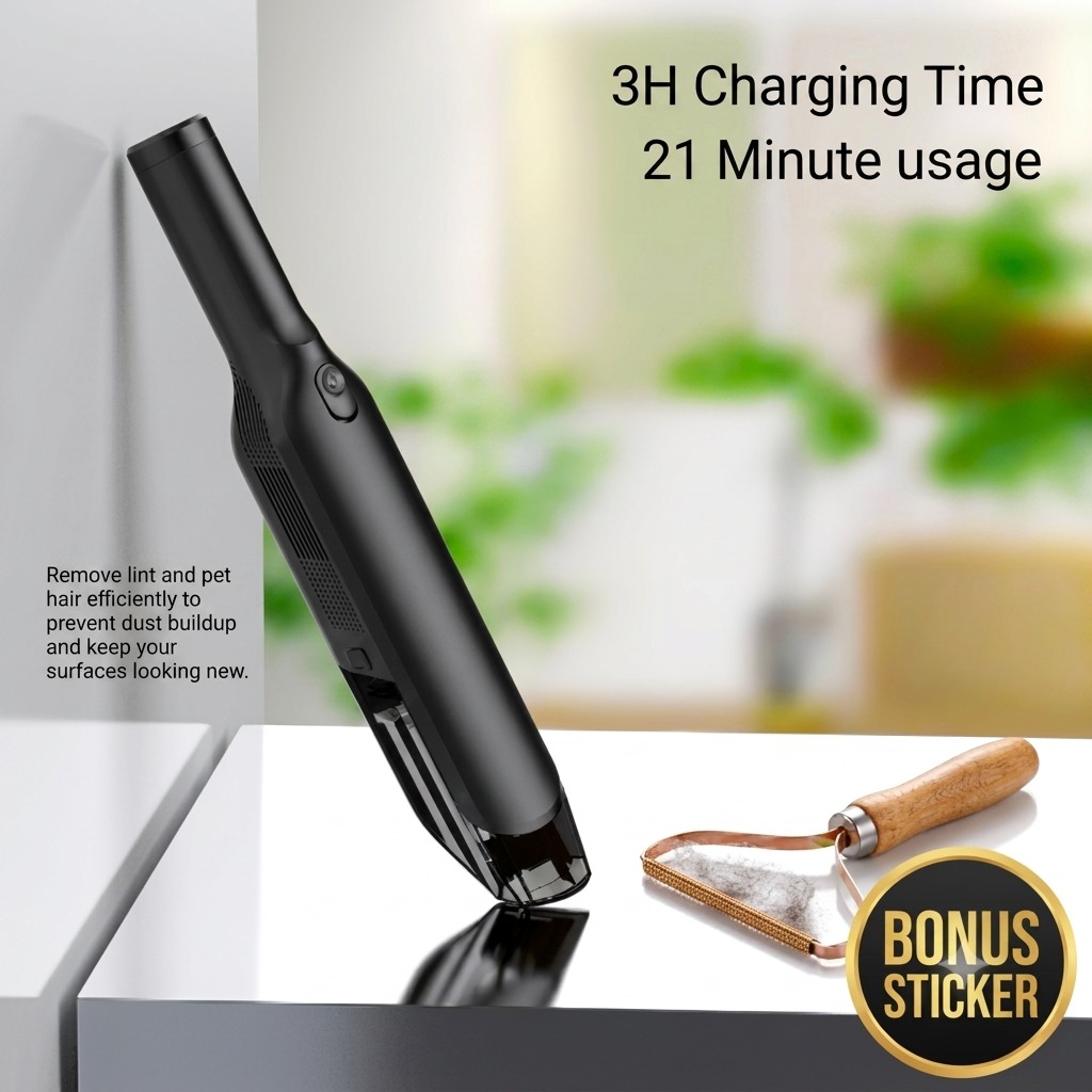 vacuum cleaner & lint remover image